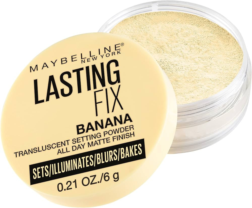Maybelline Banana Powder Loose Setting Face Powder, Shade 10, 1 Count | Amazon (US)