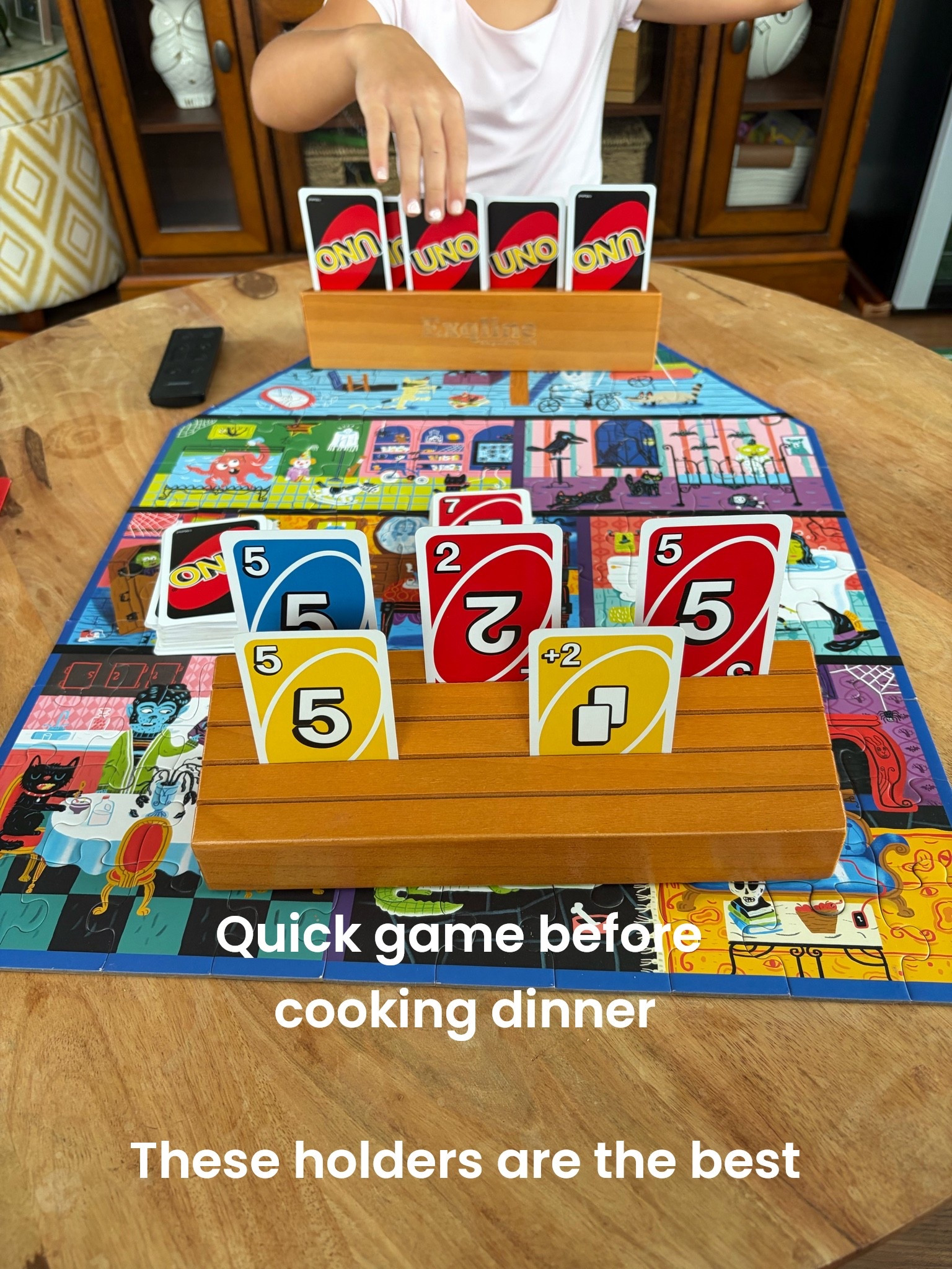 A quick Uno game before I started dinner ….I won, but then she beat her dad! 


#amazon #under25 #cardgame #kidsgame #gofish #cards

#LTKFindsUnder50 #LTKKids