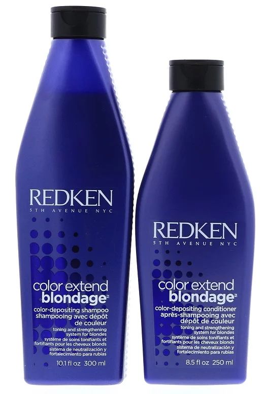 Redken Shampoo Color Extend Blondage Shampoo 10.1oz/ 300ml and Conditoner 8.5oz Set | Walmart (US)