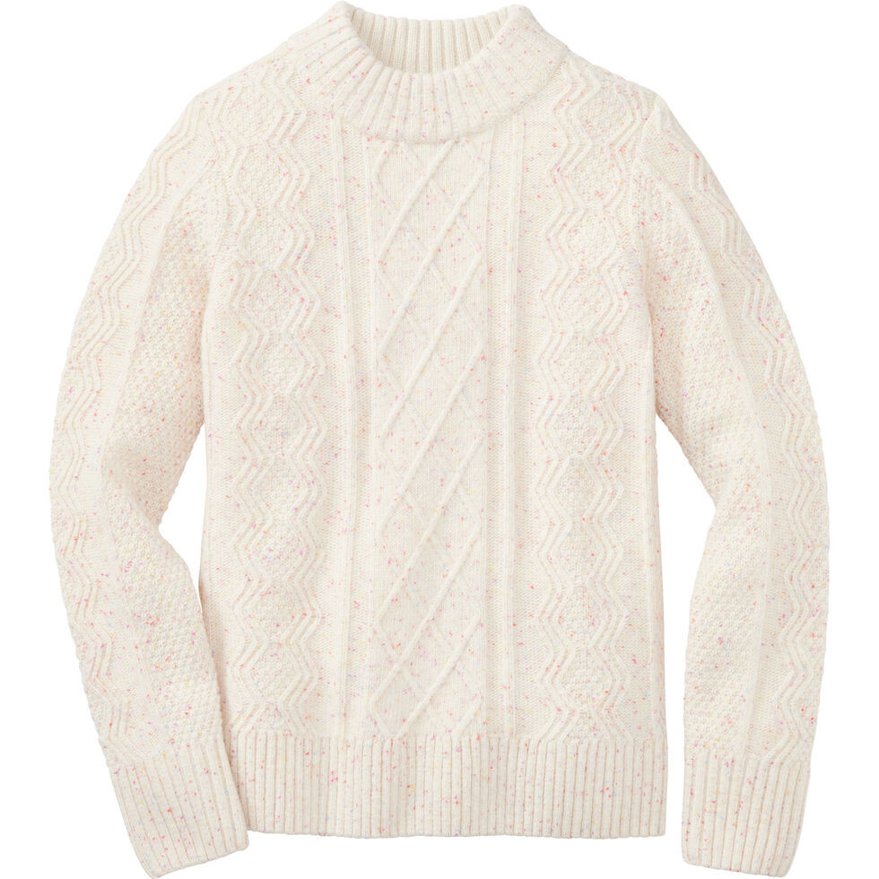 Women's Woolpaca Cable Sweater | Duluth Trading Company