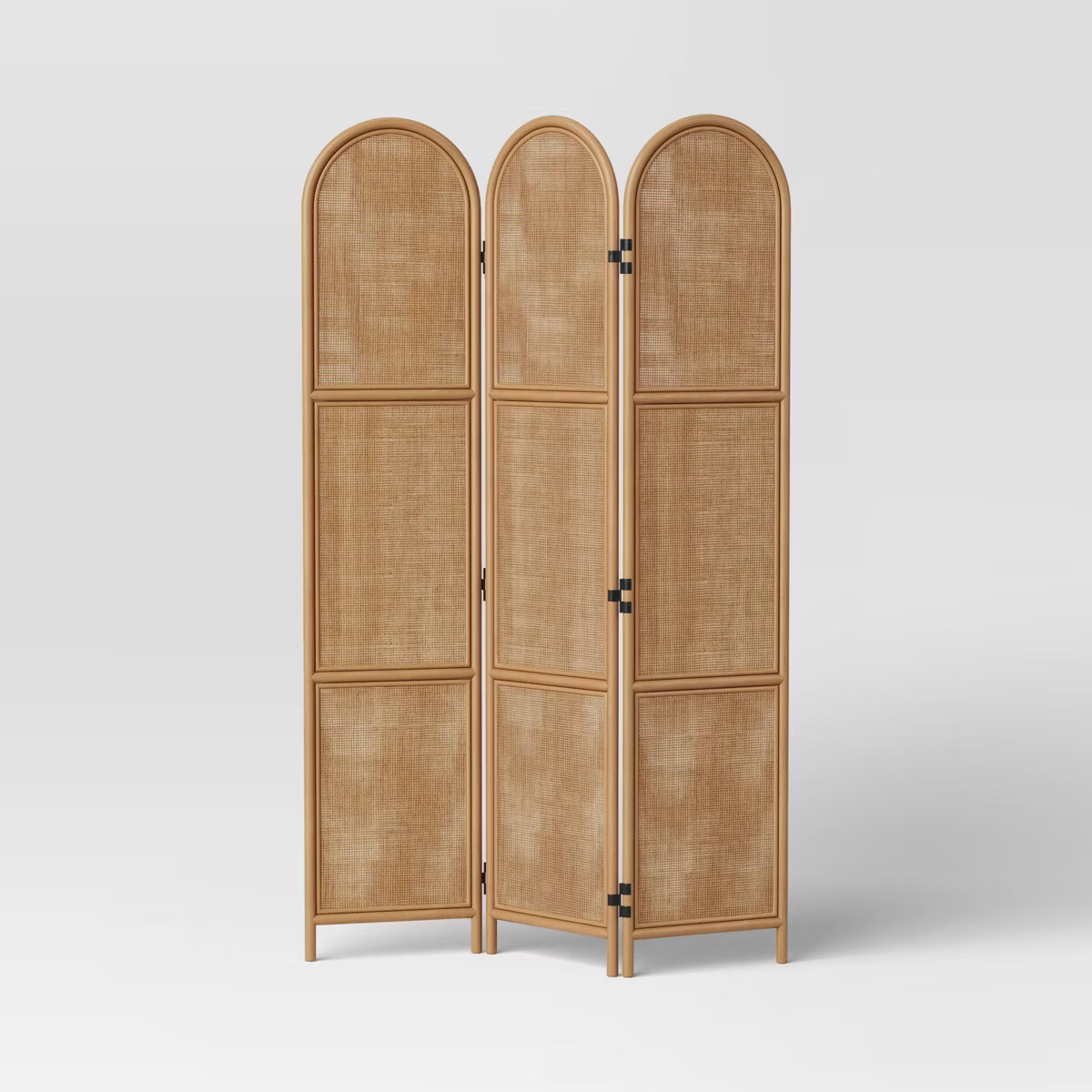 Corrie Rattan Room Divider Light Brown - Threshold™: Privacy Screen, No Assembly Required | Target
