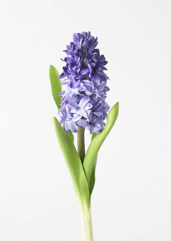 Artificial Purple Hyacinth Flowers - 12.5 | Afloral (US)