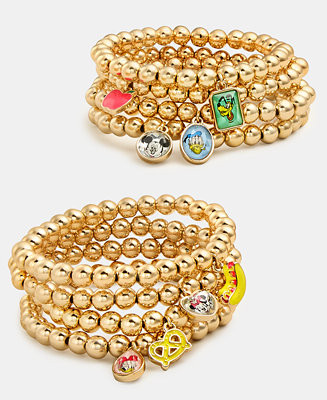 Super Smalls Disney | Macy's Girls Mickey Mouse & Friends 8-Pc. Stretchy Bracelet Set, Created Fo... | Macy's