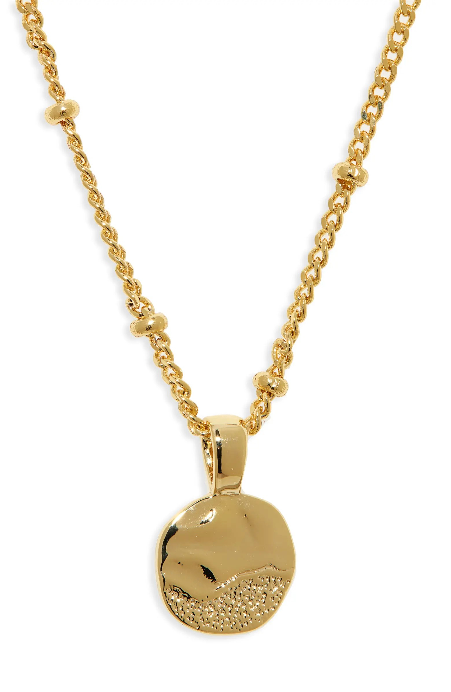 Shorebreak Coin Pendant Necklace | Nordstrom
