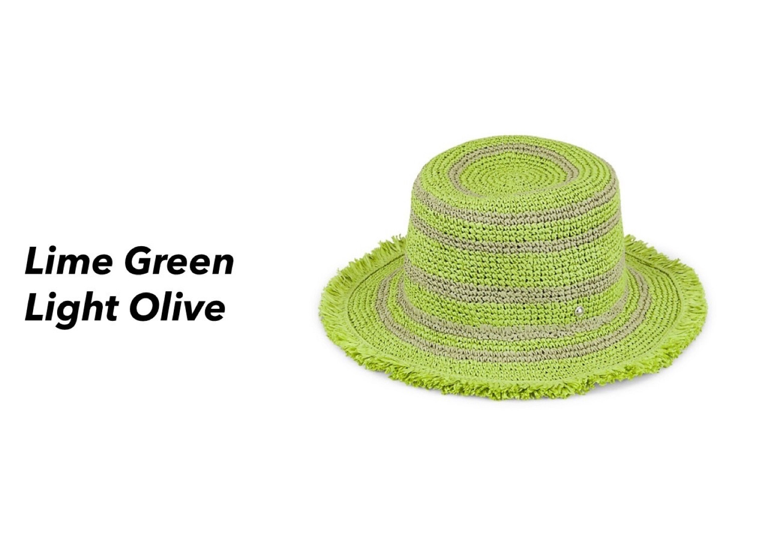 Frills rollable bucket hat by rag & bone in ‘lime green’ from Saks

Lime green 
Light olive 

#LTKFind