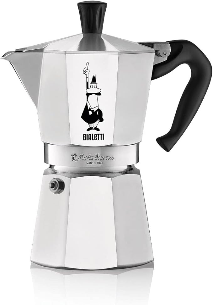 Bialetti - Moka Espress: Iconic Stovetop Espresso Maker, Makes Real Italian Coffee, Moka Pot 6 Cu... | Amazon (US)