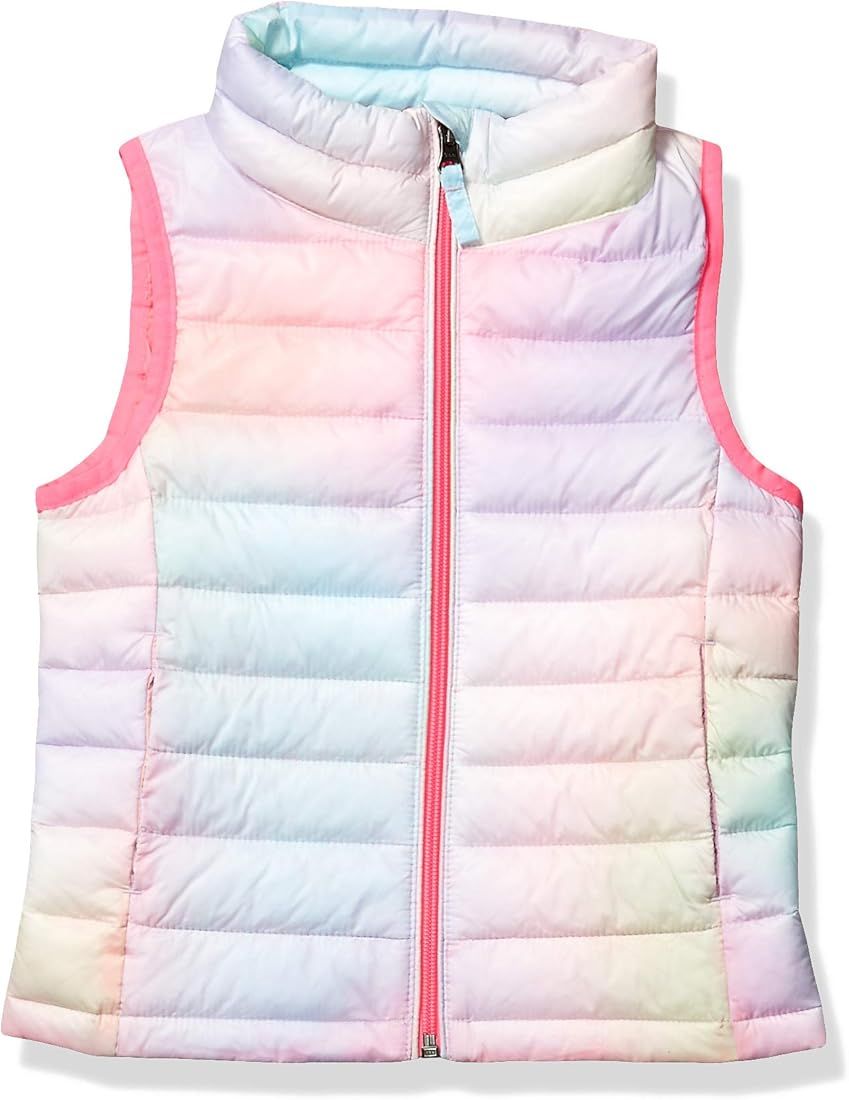 Girls and Toddlers' Lightweight Water-Resistant Packable Puffer Vest | Amazon (US)