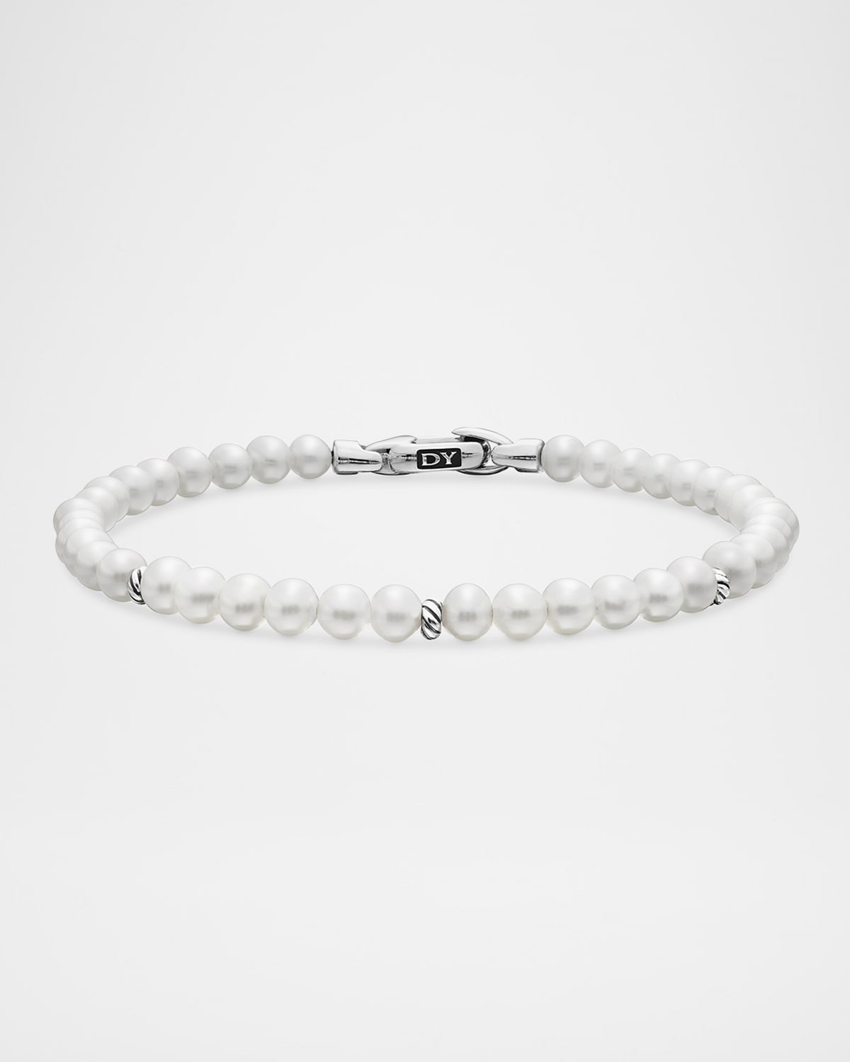 Bijoux Spiritual Beads Bracelet with Silver, 4mm | Neiman Marcus