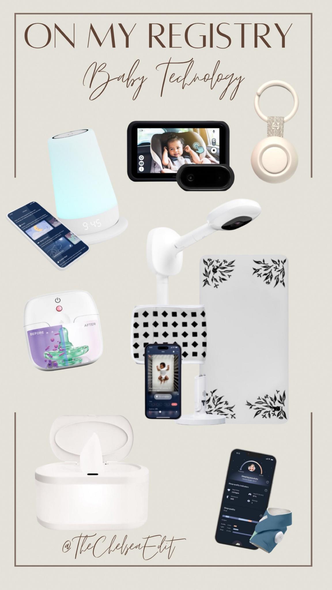  Baby tech on my registry— made to make your life easier🙌🏽 