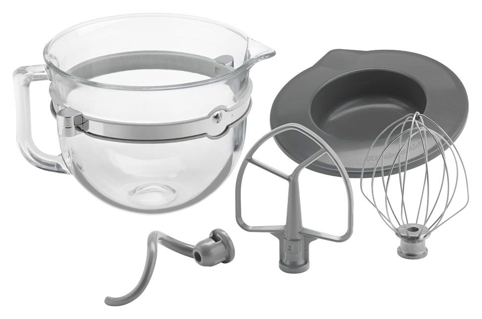 KSMF6GB F-Series Accessory Bundle for Select KitchenAid Stand Mixers - White/Gray | Best Buy U.S.
