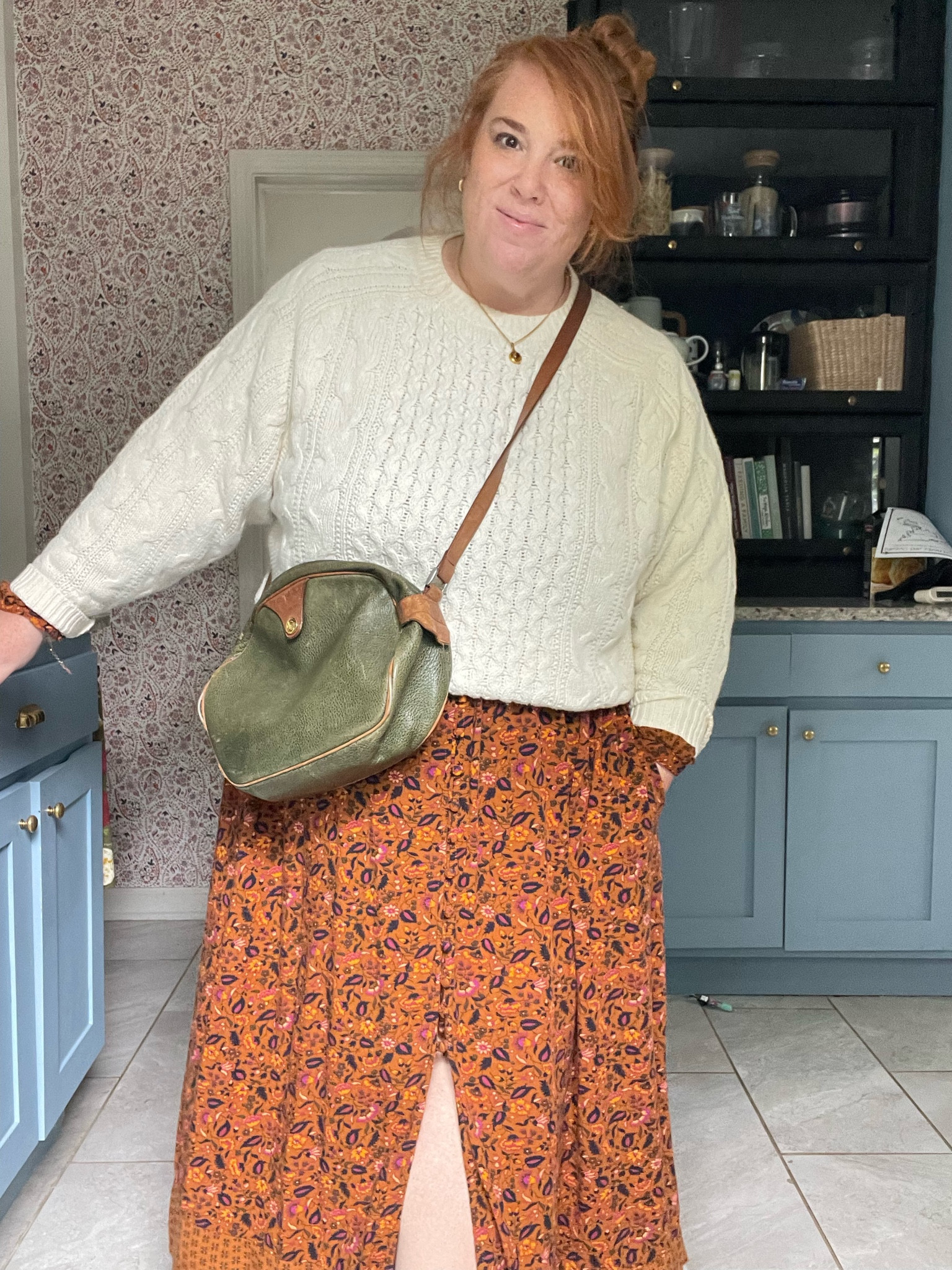 All thrifted except this cozy sweater 



#LTKPlusSize #LTKStyleTip #LTKSaleAlert