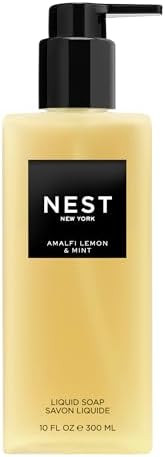 NEST New York Liquid Soap, Amalfi Lemon & Mint - 10 fl oz - Cleanses & Nourishes Skin - Approx. 3... | Amazon (US)