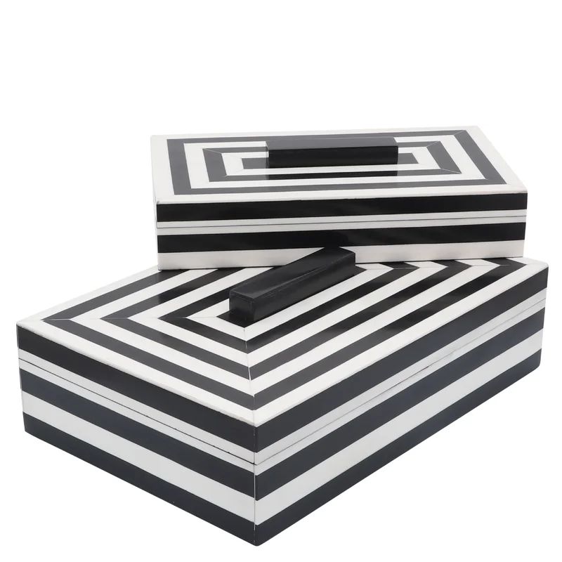 Rosamonde 2 Piece Decorative Box Set | Wayfair North America