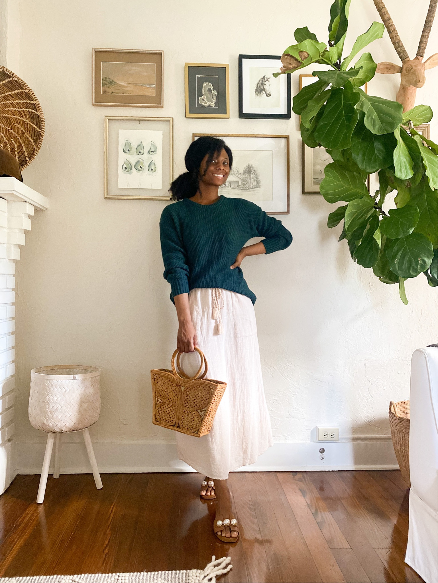 Emerald green sweater everyday for fall. So cozy and the perfect weight for this season  

#LTKsalealert #LTKSeasonal #LTKunder50