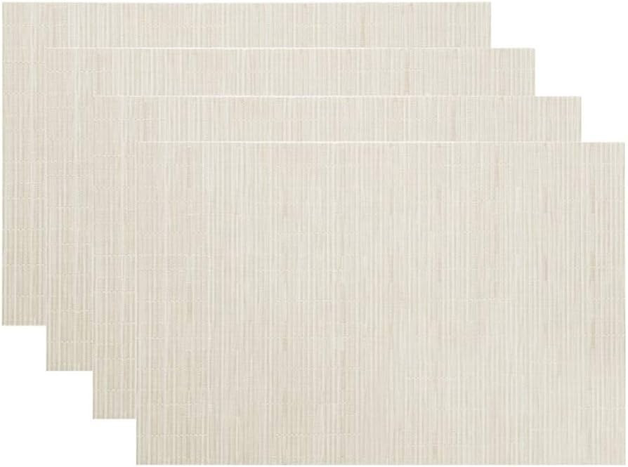 Placemats Set of 4 Heat-Resistant Stain-Resistant Non-Slip Placemats,Washable Insulated Placemats... | Amazon (US)