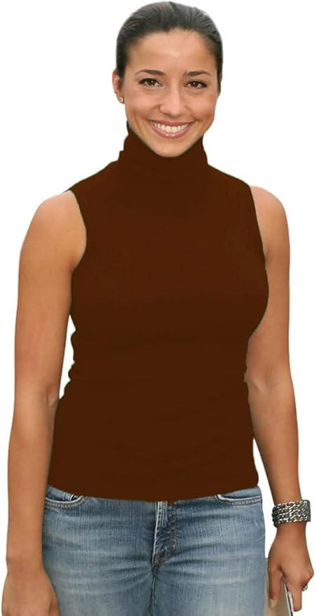 Sunfaynis Women's Soft Cotton Mock Turtleneck Shirt Baselayer Tops Underwear Shirt | Amazon (US)