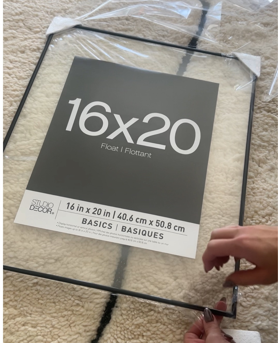 Floating frames! + bathroom sources! 

#LTKhome #LTKfindsunder50