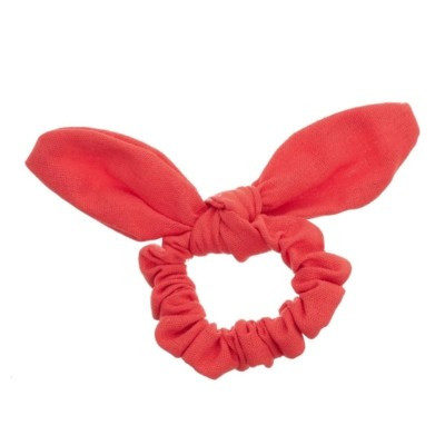Scrunchie Piuka Bia Linho Coral | Dafiti (BR)