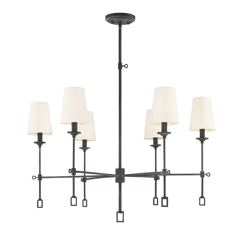 Waldorf 6 - Light Dimmable Classic / Traditional Chandelier | Wayfair North America