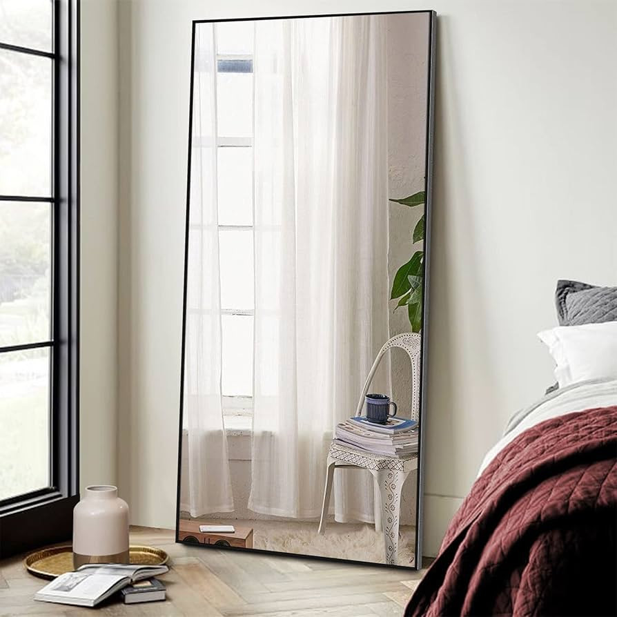 NeuType Full Length Mirror Floor Mirror Dressing Mirror Home Gym Mirror,Large Wall Mirror Bathroo... | Amazon (US)