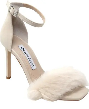 Empoli Faux Fur Sandal | Nordstrom