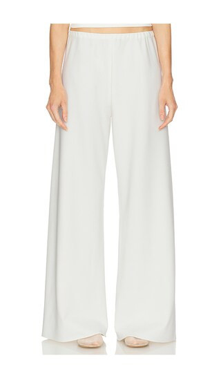 La Ligne Colby Pant in Ivory. - size S | Revolve Clothing (Global)