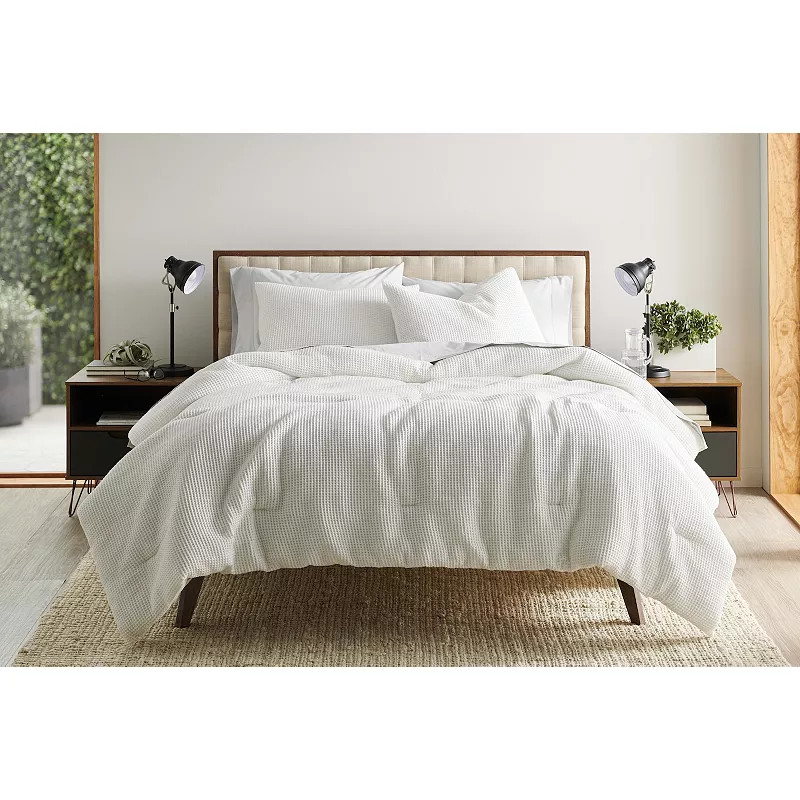 Sonoma Goods For Life® Andorra Waffle Comforter Set with Shams | Kohl's