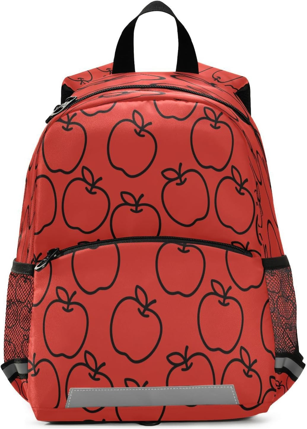 senya Cute Toddler Backpack Mini Bag Red Black Line Apple for Baby Girl Boy Age 3-7 | Amazon (US)