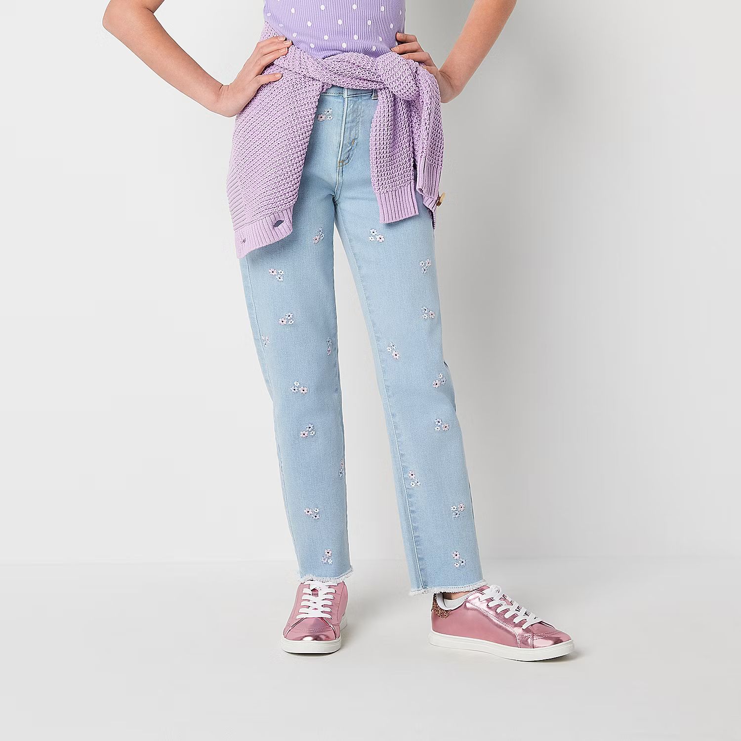 new!Thereabouts Little & Big Girls Straight Leg Jean | JCPenney