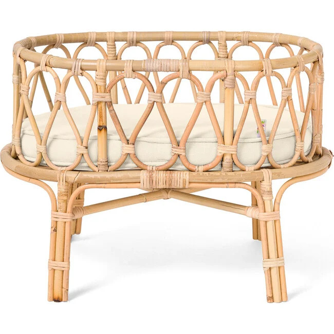 Poppie | Doll Crib, White | Maisonette | Maisonette