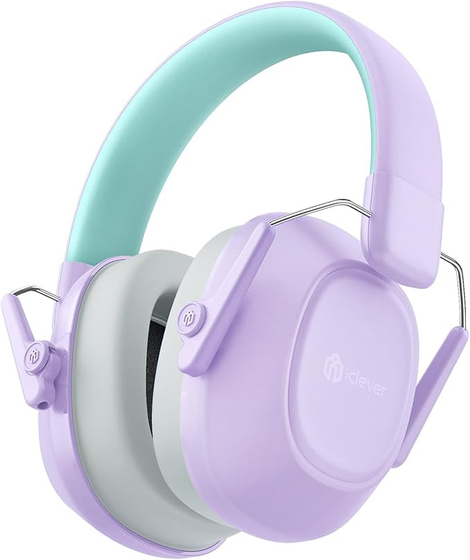 iClever Noise Cancelling Headphones for Kids Adults, SNR 29dB Safety Noise Reduction Ear Muffs fo... | Amazon (US)