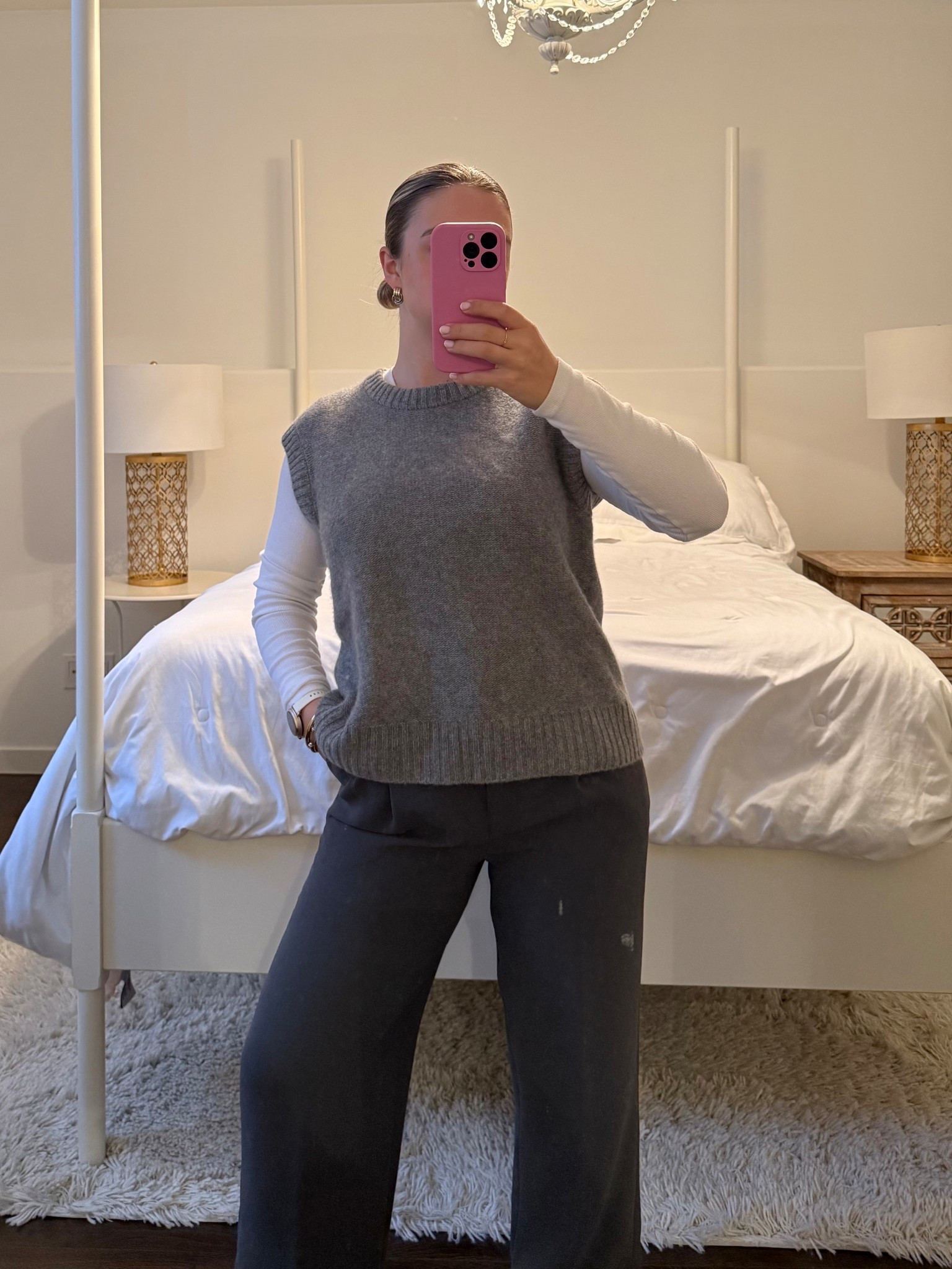 The exact vest i scored from Winners but i’ll link similar!☕️ 

#LTKWorkwear #LTKPetite #LTKootd