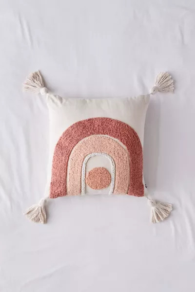 Arch Tufted Throw Pillow | Urban Outfitters (US and RoW)