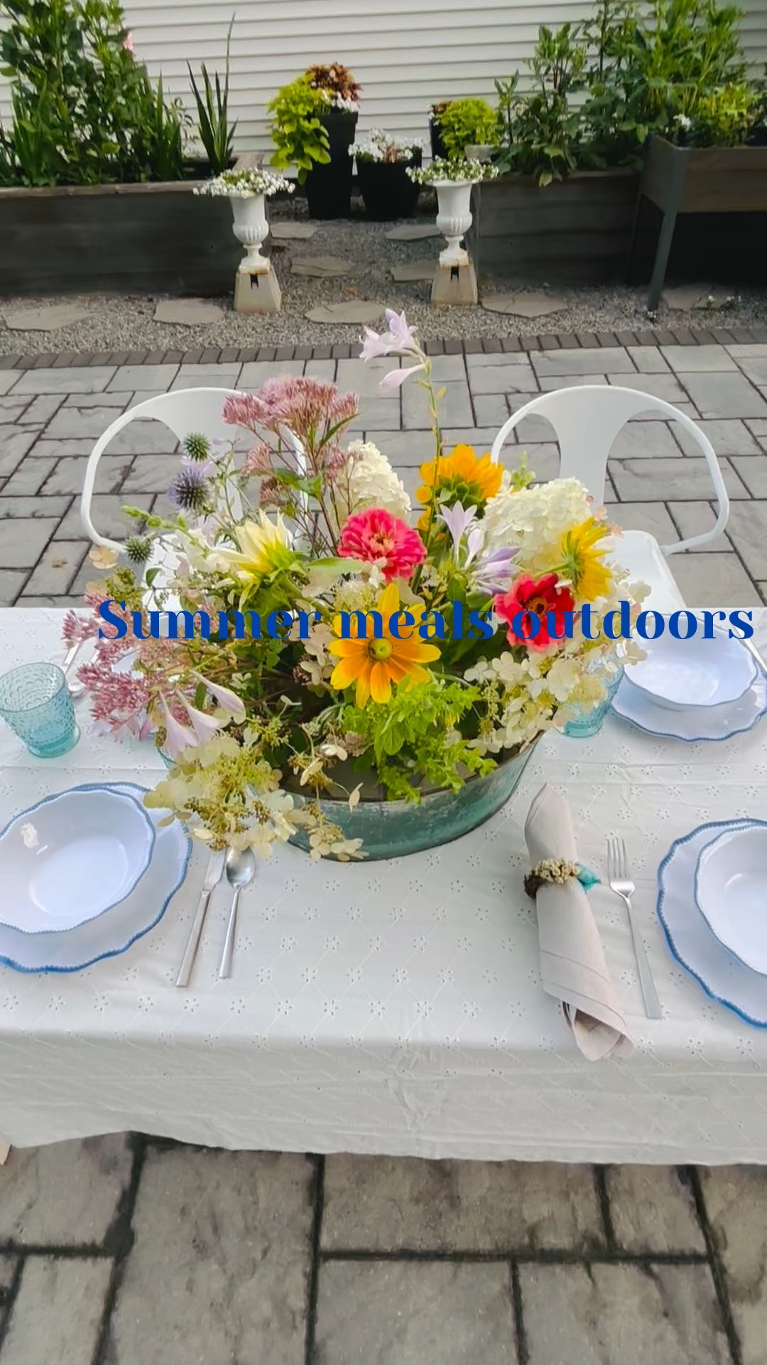 One of my favorite things about summer is the ability to have our meals outside, near the garden. 🪏 🪴🫜

#LTKSeasonal #LTKHome #LTKFindsUnder50