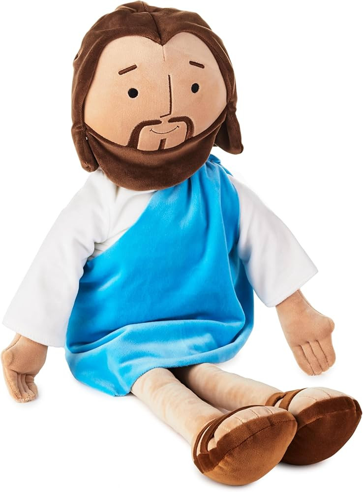 Hallmark Big My Friend Jesus Plush Doll, 25.5" Large Stuffed Jesus, Religious Gift for Kids for E... | Amazon (US)