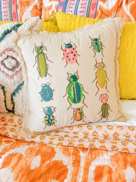 Fav Pillow 🪲🩷

Colorful Home Home Decor Fun Pillows Throw Pillows Home Inspo 

#LTKunder100 #LTKover40 #LTKhome