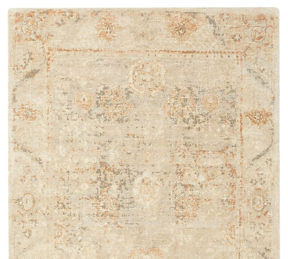 Nahla Hand Tufted Wool Rug | Pottery Barn (US)