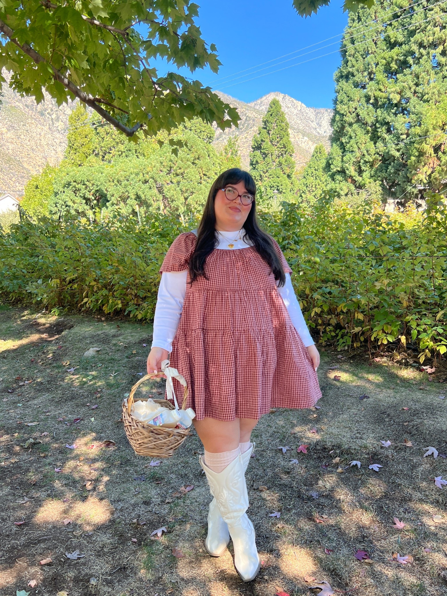 Apple picking plus size outfit!! 🧺🍎

#LTKPlusSize #LTKFindsUnder50 #LTKSeasonal