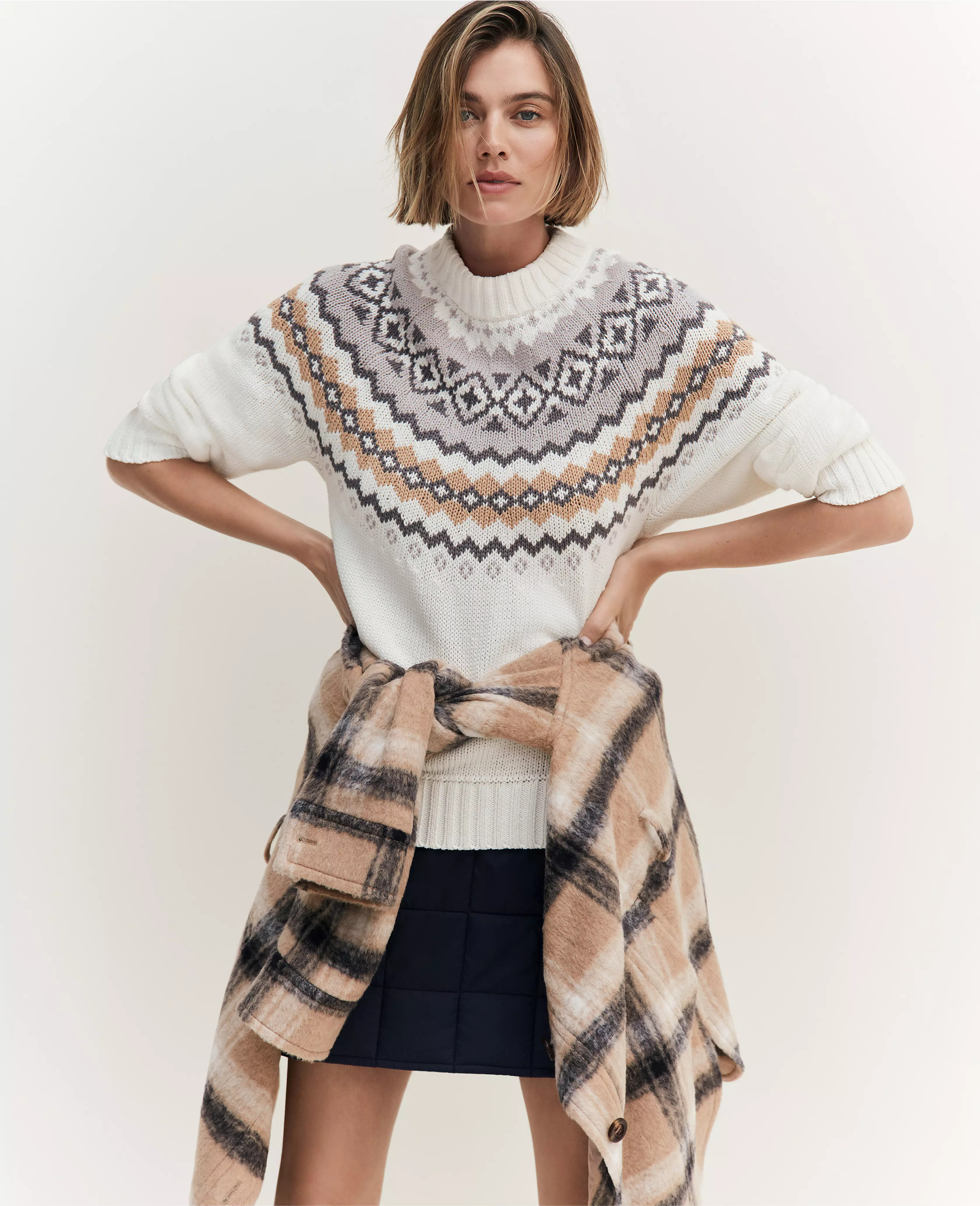 Fair Isle Sweater | Ann Taylor