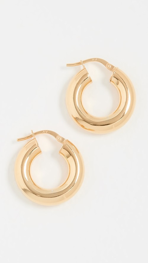 Argento Vivo Chunky Tube Hoops | SHOPBOP | Shopbop