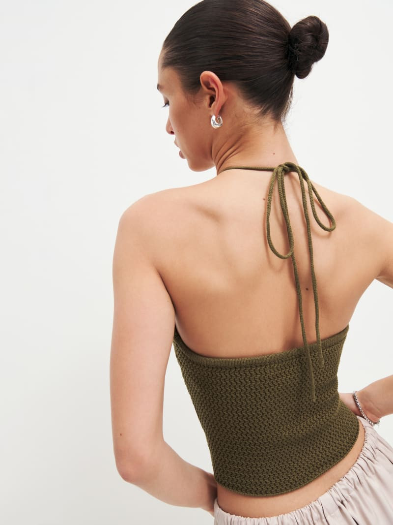 Suzanne Cotton Sweater Tank | Reformation (Global)