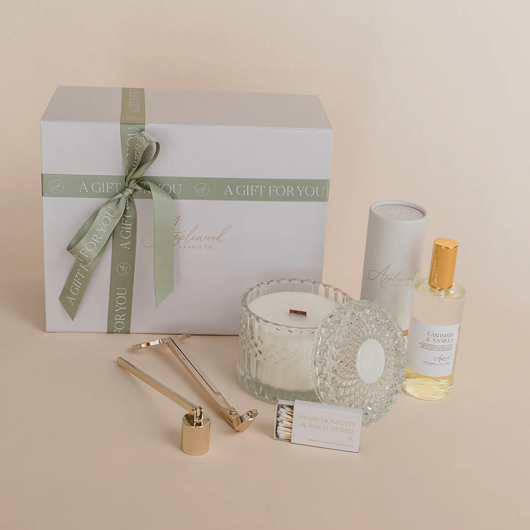 Mother’s Day Gift Set | Luxury Non-Toxic Candle & Home Fragrance Set | Applewood Candle Co.