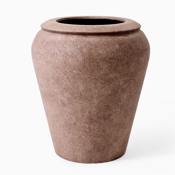 Rustic Ficonstone Indoor/Outdoor Planters | West Elm (US)