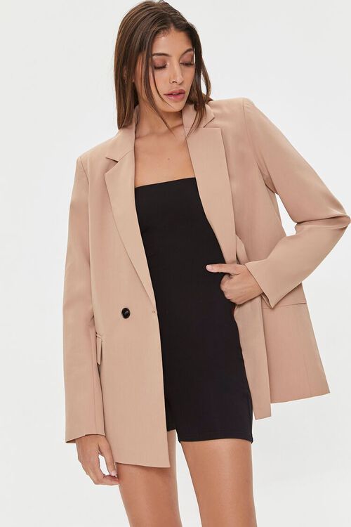 Oversized Double-Breasted Blazer | Forever 21 (US)