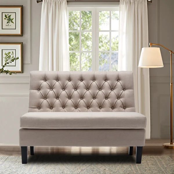 Mccue 43'' Upholstered Settee | Wayfair North America