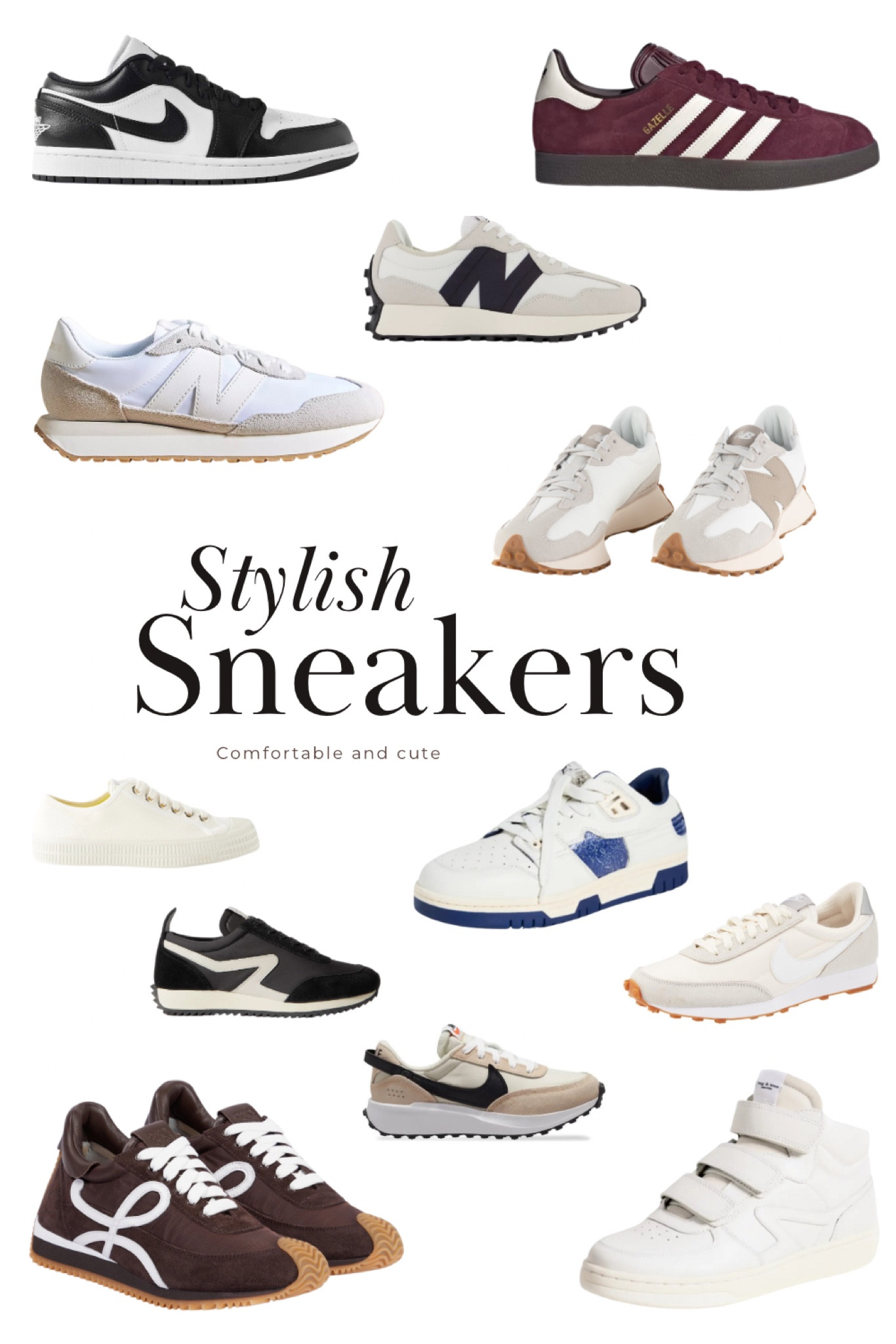 Trending sneakers to elevate even the comfiest of looks 

New balance 327 runs slightly larger then most new balances

In the Adidas sambas,   I'm typically a 7-7.5 (24cm length foot).   Because these are men's sizing I wear a 6 and it fits perfect.    I haven't bought a pair of gazelles yet.  If your doubting your size I recommend checking out the sizing chart. 

#LTKSeasonal #LTKGiftGuide #LTKshoecrush