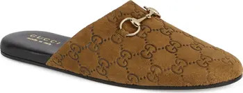 Gucci Annette Horsebit Suede Mule (Women) | Nordstrom | Nordstrom