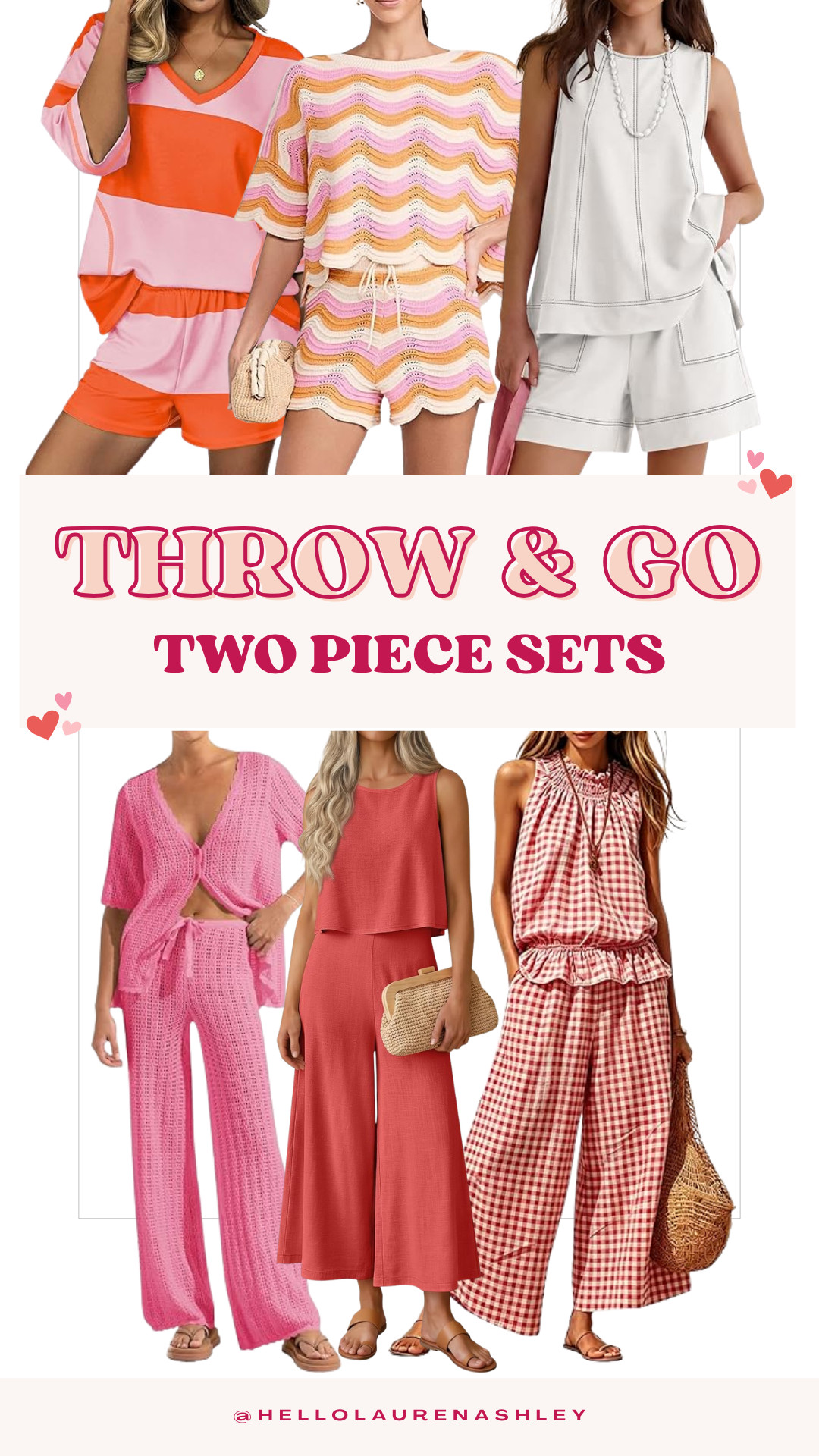 Throw-on-and-go sets you’ll live in 💕 comfy, cute, and effortlessly put together for spring days. Love matching sets the cutest spring and summer matching sets!

 Amazon sets
Matching sets
Summer outfits
Summer sets
Cute mom outfits 
Mom summer outfits


#amazon #amazonfashion #momoutfits #summeroutfits #matchingsets 

#LTKSeasonal #LTKU #LTKTravel