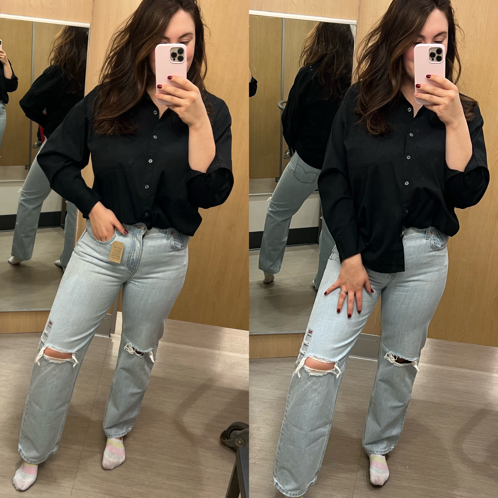 Levi low pro, mom jeans, neutral clothing, boyfriend shirt, capsule wardrobe, outfit inspo, target style 

#LTKunder100 #LTKunder50 #LTKcurves