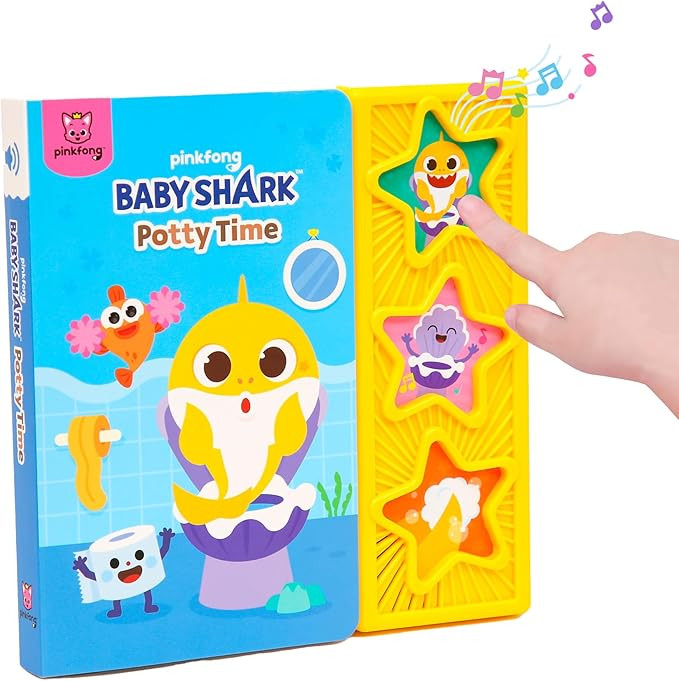Pinkfong Baby Shark Sound Book_Under $15 ([3 BTN] Potty Time) | Amazon (CA)